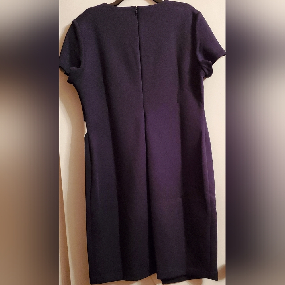 Tommy Hilfiger Navy Dress with White Stripes - Picture 5 of 6